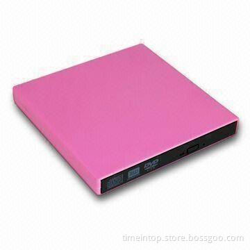 USB Slim External DVD Writer Casing, Available in Different Colors, Supports Microsoft's Windows OS